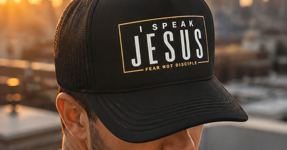 I Speak Jesus Trucker Hat
