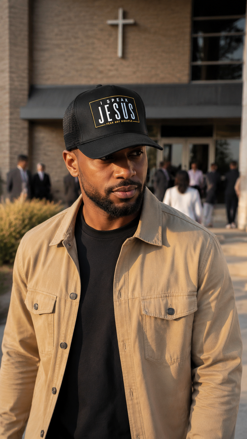 I Speak Jesus Trucker Hat